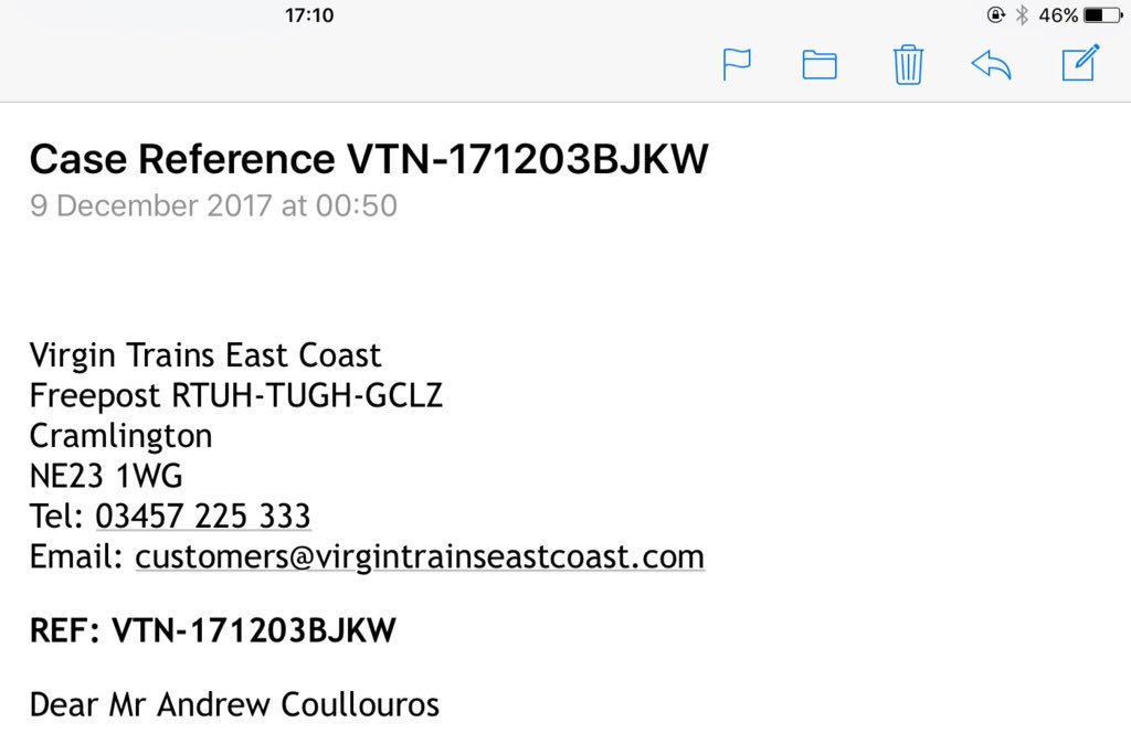 ox_Andrew's tweet photo. @DavidHorne David good to see your out and about within your business- how about looking into my complaint-so sad that some of your staff think it's ok to threaten to throw a 9 yr old off the train and call the police 🚨 https://t.co/oM0aylQu47