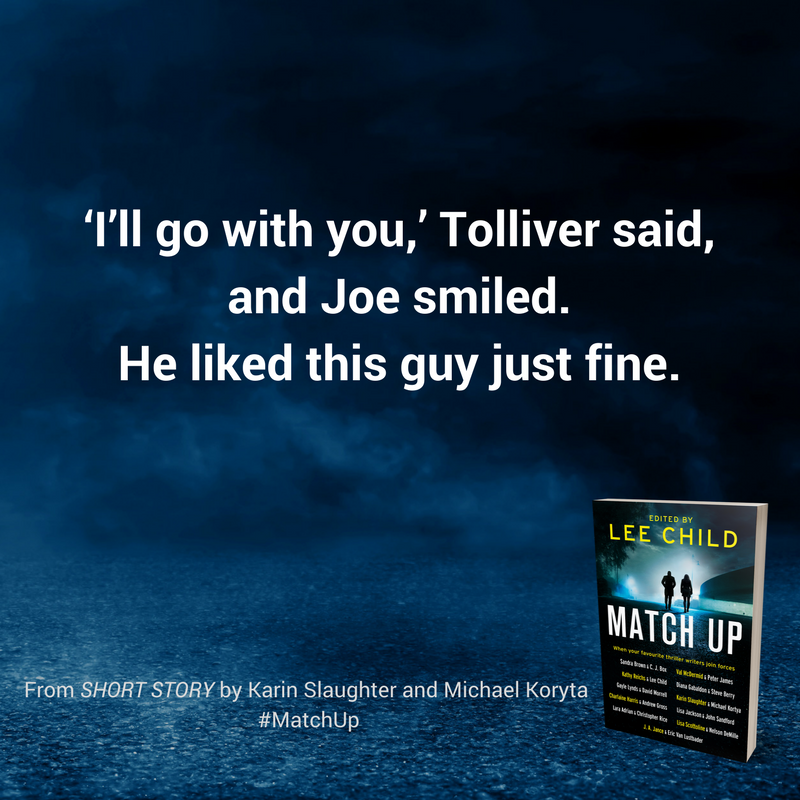 TheCrimeVault's tweet photo. 'He liked this guy just fine' #ShortStory #MatchUp @SlaughterKarin @mjkoryta #12DaysofMatchUp https://t.co/NQOqHqwdb9