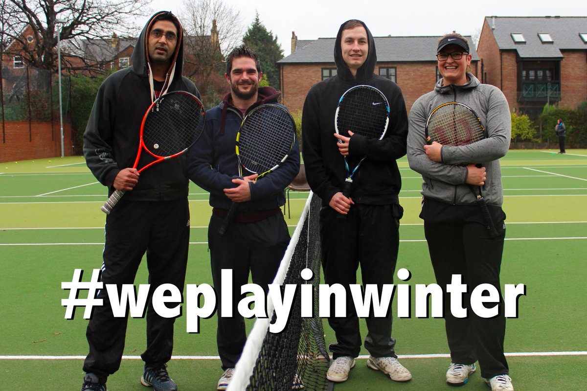 At the Albert we play tennis all year round. Start your New Year's resolution now and get active. Visit goo.gl/bSxrPU for details and membership.