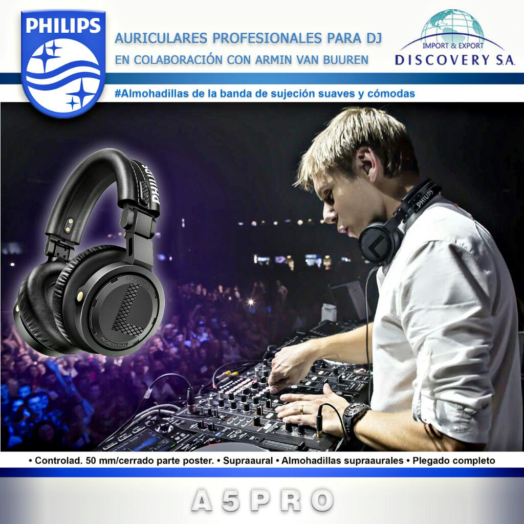 Auriculares profesionales para DJ A5PRO/00