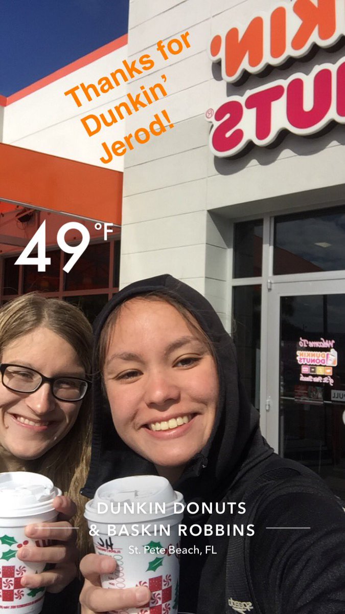 Truman_Swimming's tweet photo. Nothing like a trip to #dunkindonuts for coffee and donuts after a chilly morning swim! #bulldoglife #happydogs https://t.co/XNgSi3Gynw