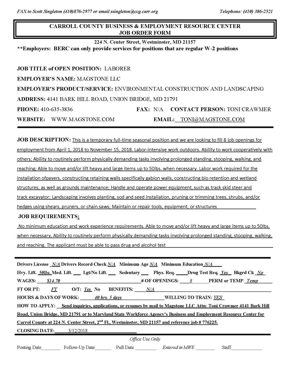 Hudson County Jobs Openings