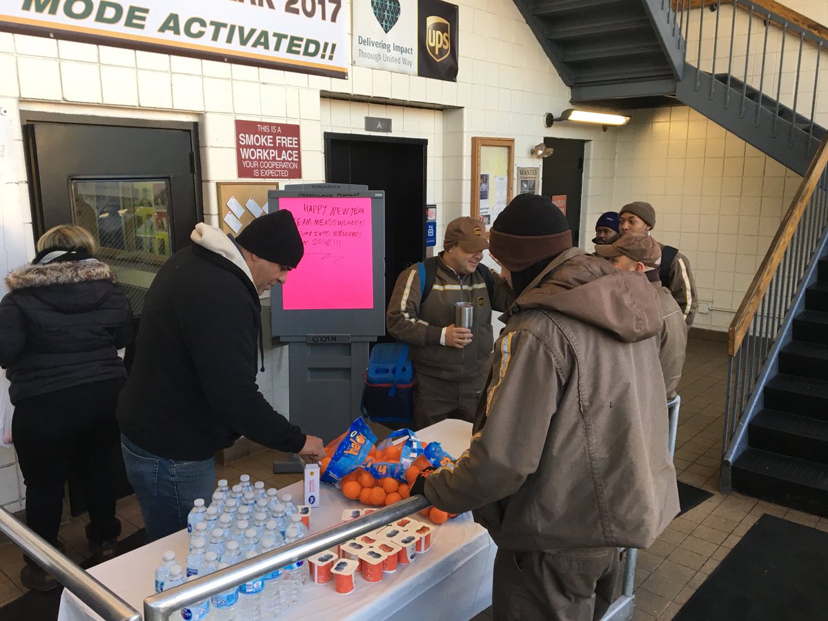 Meadowlands New Years Wellness kick off!!! <a href="/NorthAtlUPSers/">NorthAtlantic UPSers</a>