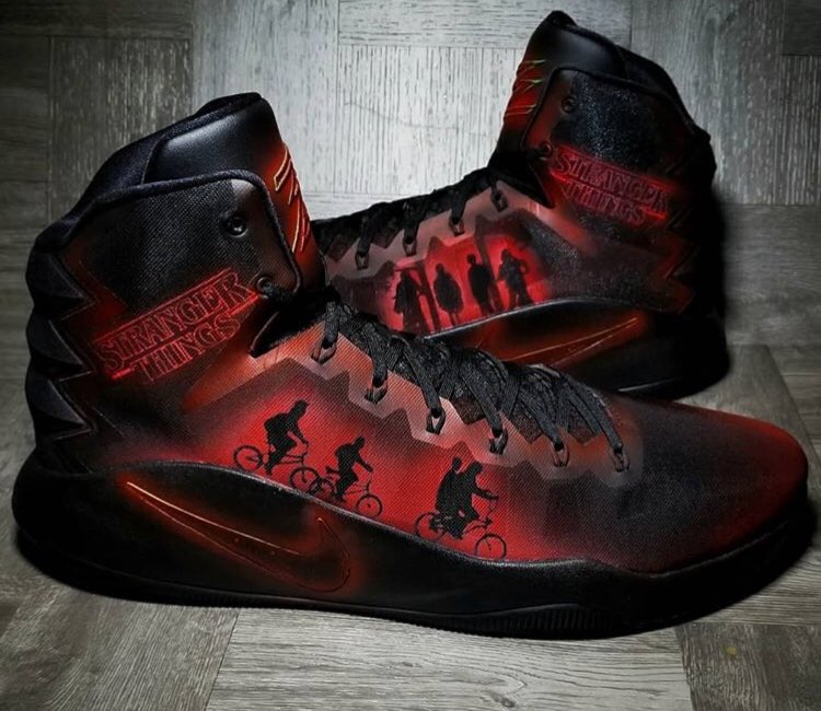 stranger things basketball shoes