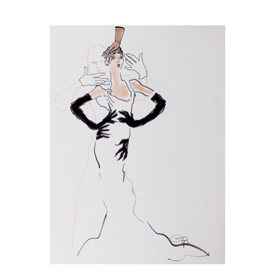 GPerintPalmer's tweet photo. Christian Dior by John Galliano could deter groping hands in 2018? 
Wishing everyone a HAPPIER NEW YEAR. #gladysperintpalmer #GPP @christiandior_fashion #fashion #illustrator
Read More https://t.co/uudB3hQ6wS