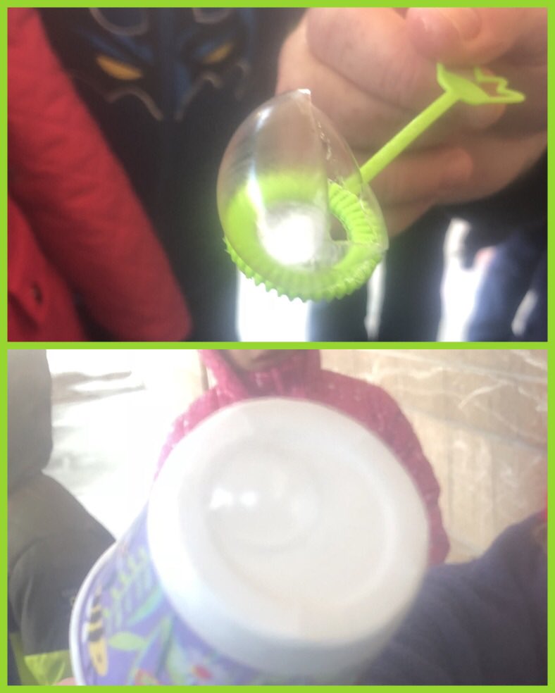 marietculver's tweet image. Frozen bubbles with scientific investigation @SeatackAADA #seatackdreamers @habich_linda #howcoldisit #change
