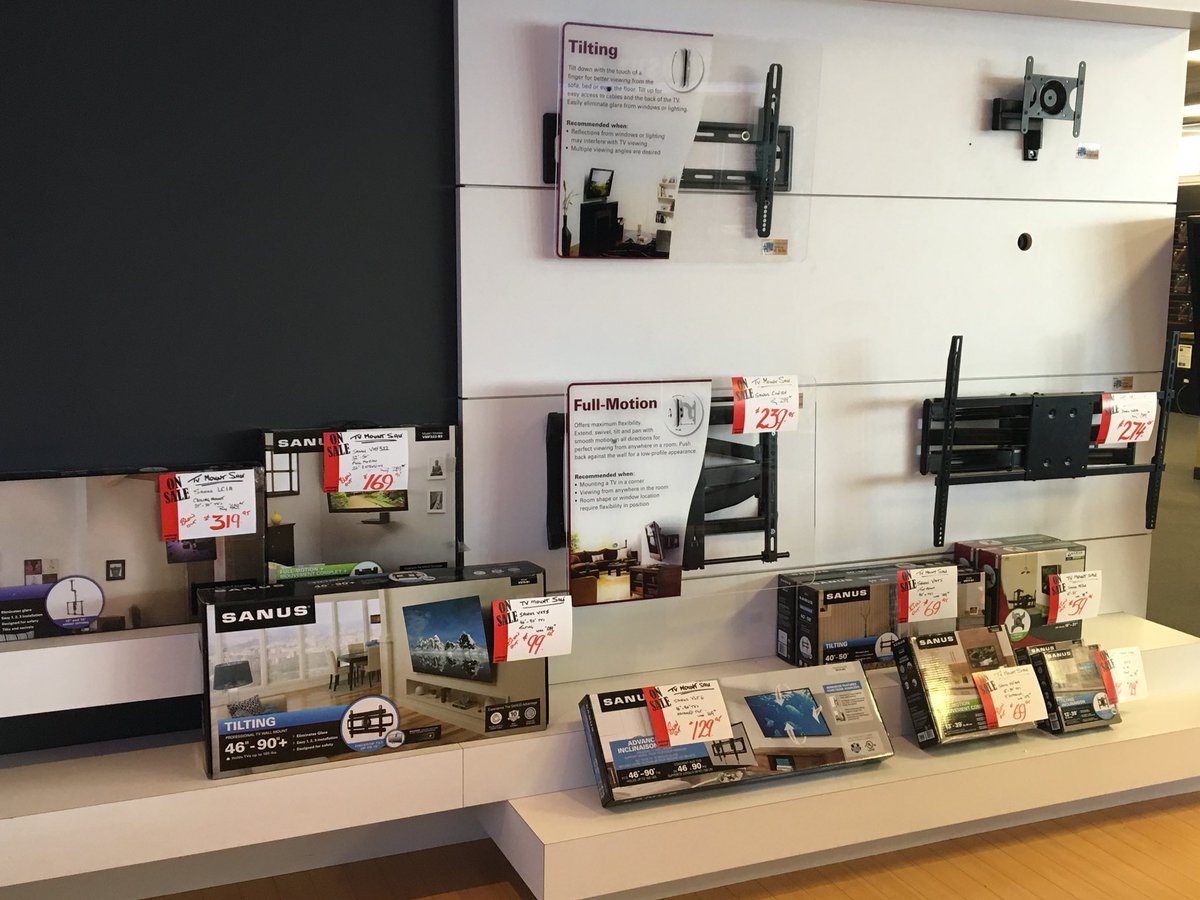 Natural_Sound_'s tweet photo. Looking for a TV mount? We’ve got a few on sale!!
#sanus #TVmount #wallbrackets https://t.co/PC2MMxDG4w