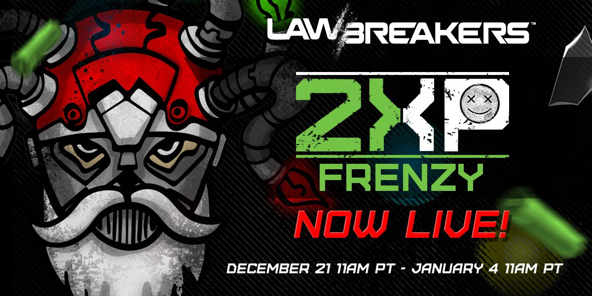 The 2XP Frenzy event ends in just a couple of days! Jump into the game and get double XP in Quick Match &amp; Boss Leagues until Jan. 4 &gt;&gt; bit.ly/LBSleighHoliday