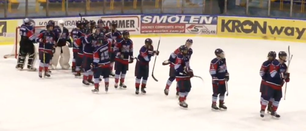 ACHAMensD2's tweet photo. #ACHA 🇺🇸 WINS! 🙌🏻

The M2 Selects take their first game of the 2018 World Cup of College Hockey with a 5-1 victory over the.@EUHLhockey All-Stars! 

#WCoCH https://t.co/4WJ3hMVnJZ