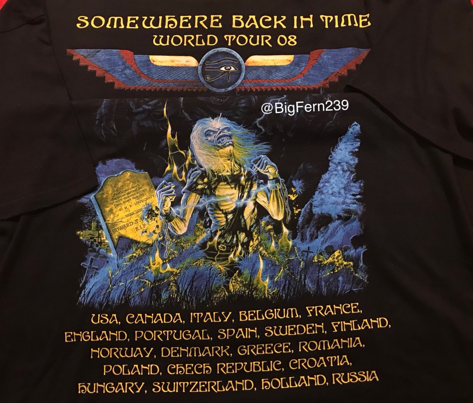 Iron Maiden Somewhere Back In Time Tour