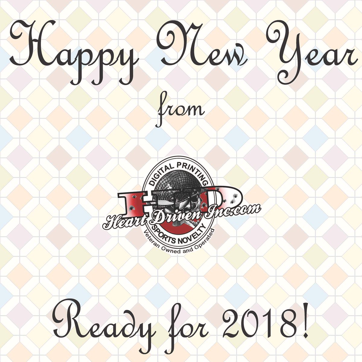 Happy New Year from Heart Driven Inc.! 🎉🎇🎉
#HappyNewYear
#NewYear2018
#NewYearsDay
#HeartDrivenInc