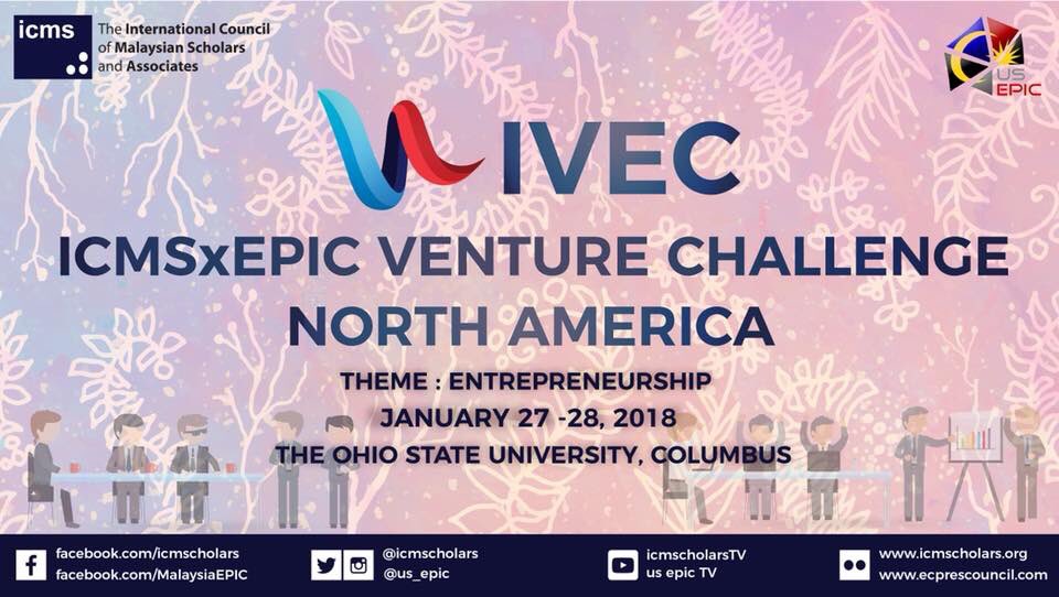 icmscholars's tweet photo. Innovate. Visualize. Enhance. Connect.

The challenge is here at the ICMS North America Chapter’s flagship event, the ICMSxEPiC Venture Challenge at The Ohio State University.

Register now at: https://t.co/a7rGqXvzx7

Read more at: https://t.co/2VfdAVWzrq

#icmscholars https://t.co/9mu7MDDNKb