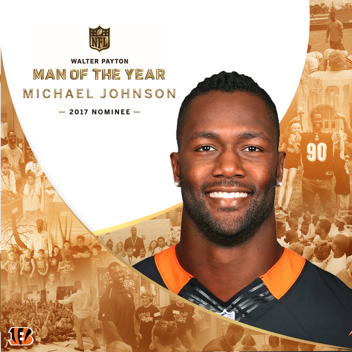 fccincinnati's tweet photo. Help us recognize a member of #TeamCincy for all the good he does in our community and RT to help the @Bengals' @mj_agent90 take home the Walter Payton Man of the Year Award! #RiseTogether

#WPMOYChallenge +Johnson https://t.co/TVPCbUAWFy