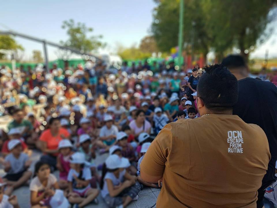 sisanjuanok's tweet image. En el polideportivo de #Angaco se realizó la apertura de las #ColoniasDeVerano2018 para niños, adultos mayores y personas con discapacidad.