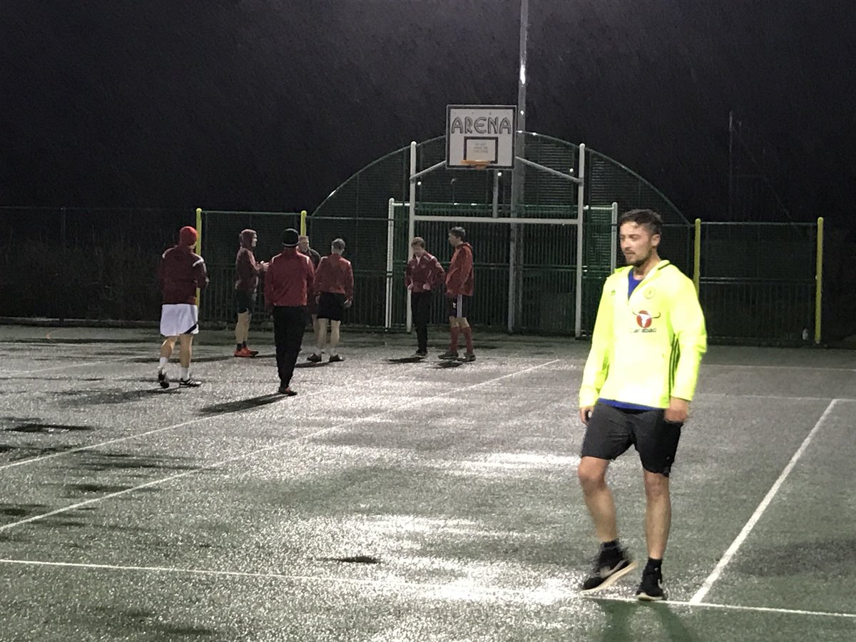 RhayaderTownFC's tweet image. Boys put it in a hella shift tonight #StormEleanor #stormwho def blew the cobwebs away