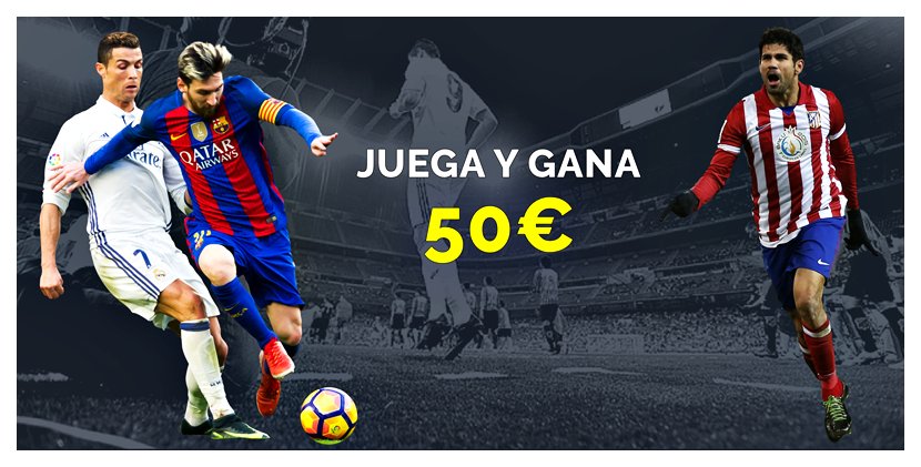 ✅ Concurso 🔝 Jornada 18 #LaLiga 🏆

📢 Haz tu Once: Alineación Ganadora 🎽

💰 Premio: 50€ para el Mejor Mister 🥇

🎁 Sorteamos 3 Packs de 6 Cambios entre todos los RT 🤙🏼⚽️

💚 Venga RT!!! 🎉

➡️ Participa aquí: goo.gl/adhSuQ   

#MisterLeague 📲
#FelizNavidad