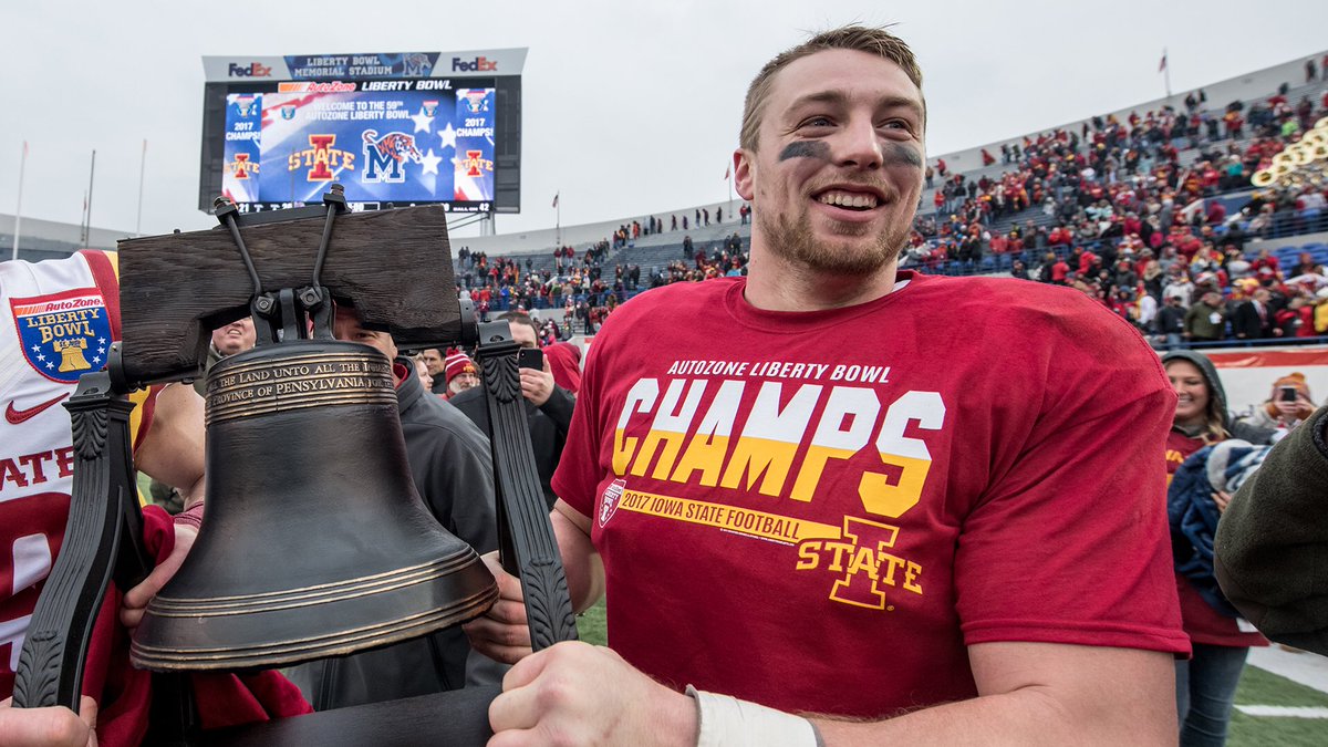 CycloneFB's tweet image. ✅First-Team All-American
✅Team Captain 
✅114 Tackles
✅6 Sacks
✅11.0 TFL
✅137 Rushing Yards
✅47 Passing Yards
✅3 TDs (2 Rushing, 1 Passing)
✅Liberty Bowl Champion
✅Cyclone Legend Forever

Thanks for the memories, @JFL_02 
#RaiseTheStandard 
🌪🏈🌪