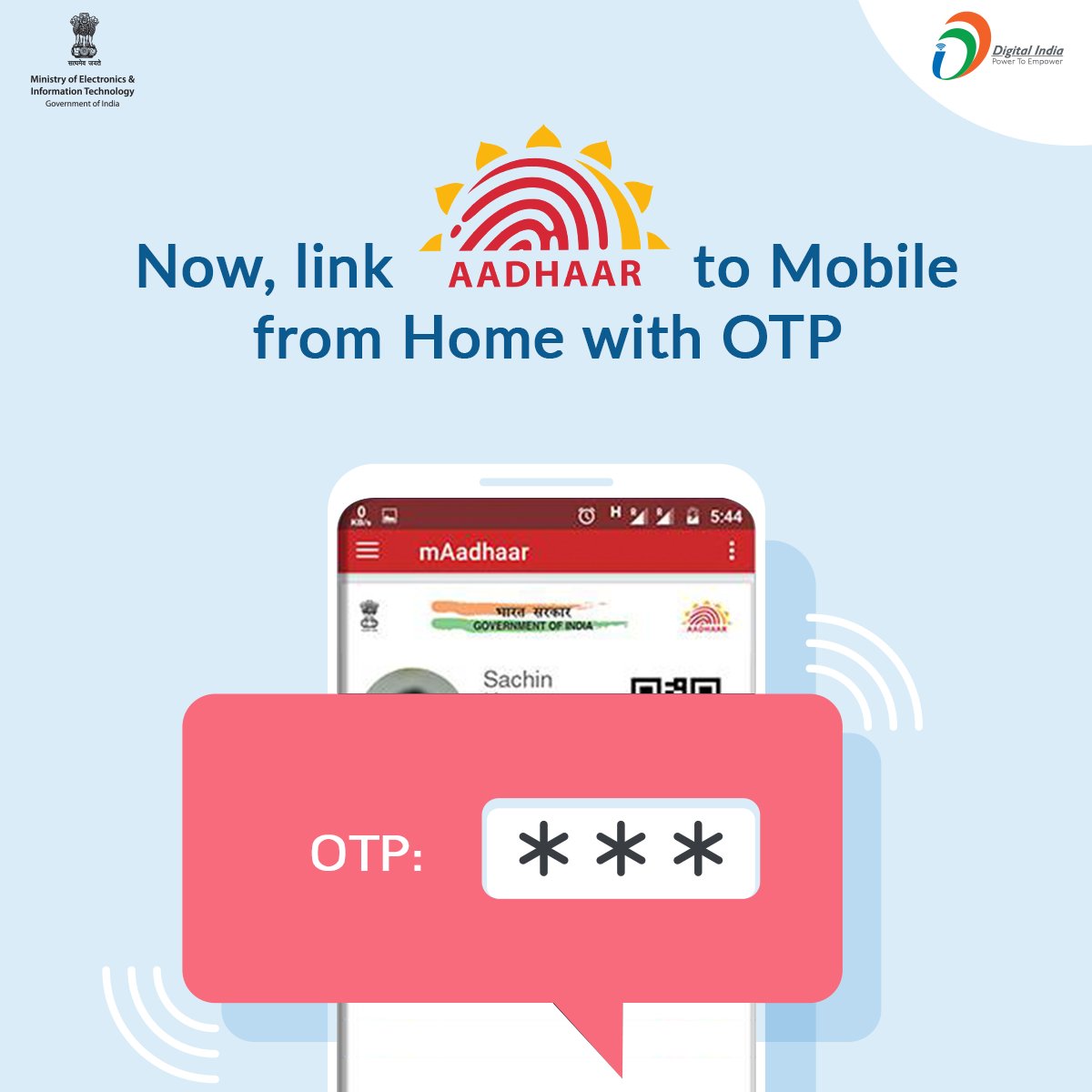 androidwikihow's tweet image. How to link your Aadhaar number to your Mobile number from Home with OTP - bit.ly/2DUwyUj