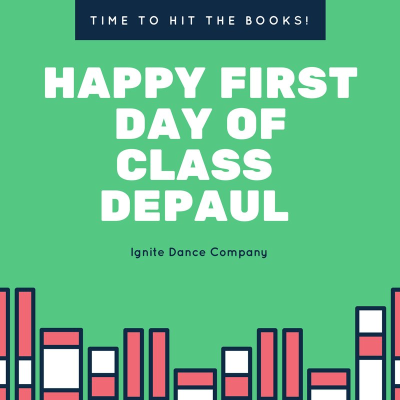 IgniteDanceComp's tweet photo. It’s freezing cold ❄️ but we are excited to be back ! Happy first day of classes DePaul!!  #depaul https://t.co/d4Jyud48Cg