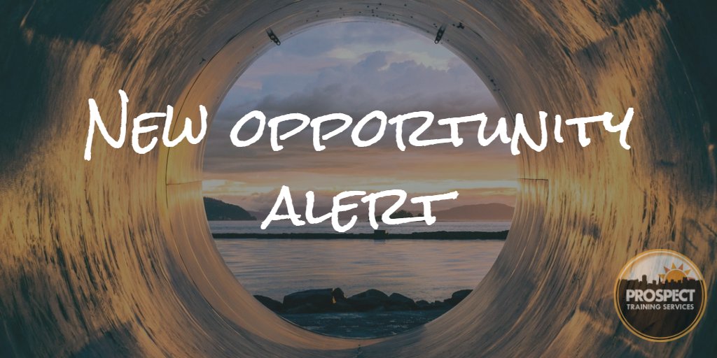 A great opportunity for a young person looking to start a career in customer service or sales buff.ly/2lF4AFo