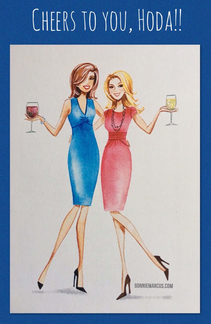 Big congrats to one of our favorite superwomen! <a href="/hodakotb/">Hoda Kotb</a> We’re so thrilled about your new role as Co-Host of <a href="/TODAYshow/">TODAY</a> with <a href="/SavannahGuthrie/">Savannah Guthrie</a>! #girlpower #gohodago @klgandhoda