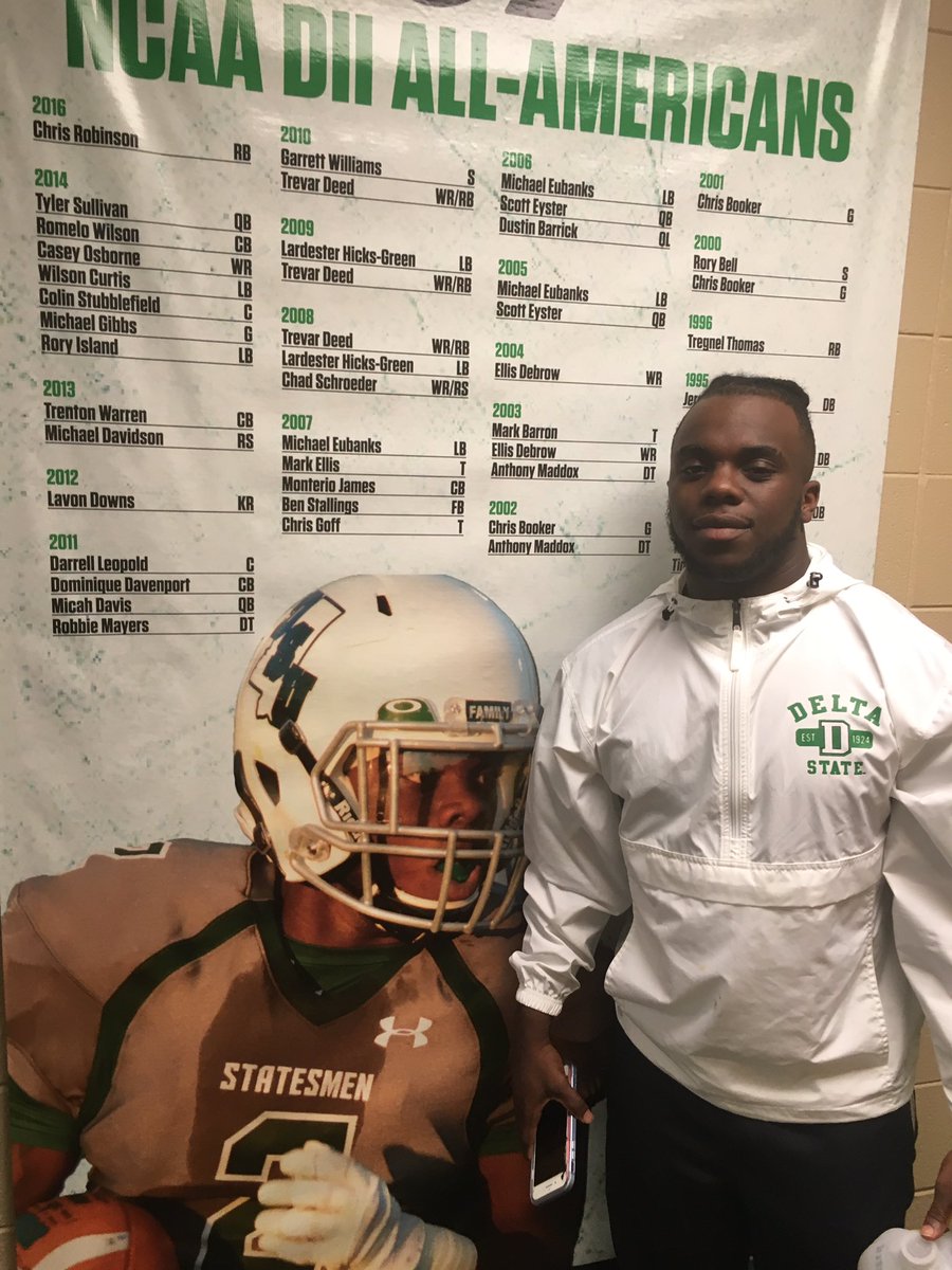 CoachToddCooley's tweet photo. Great seeing @Number2_DaTruth today. Wish you the best moving forward. You are special! #DSUFamily #Winner https://t.co/1oD2wKfmNM