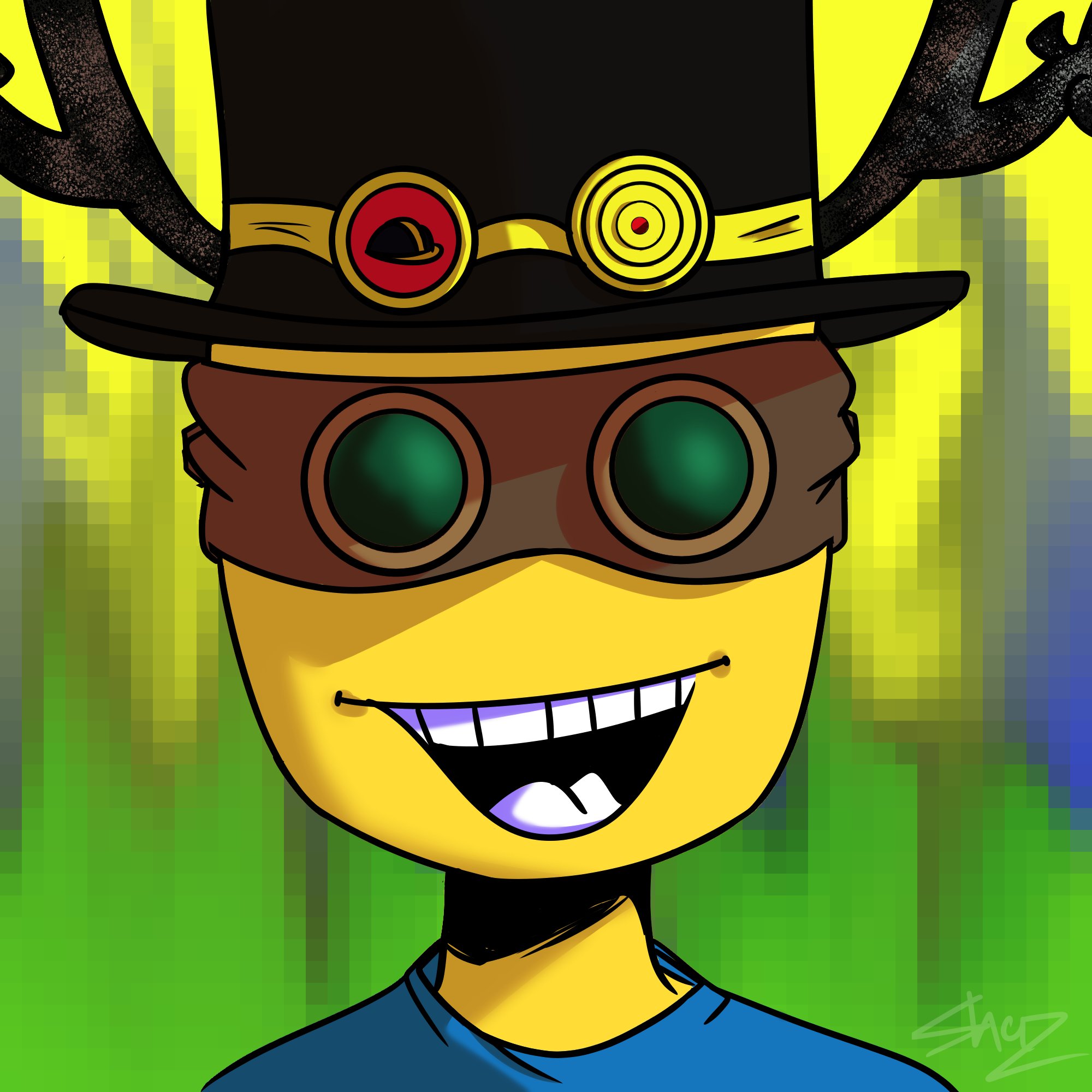 Baron on X: The one and only roblox noob! 💛 I think this looks the best  out of the previous two and I really like it #robloxart #roblox #digitalart  #artwork #drawing  /