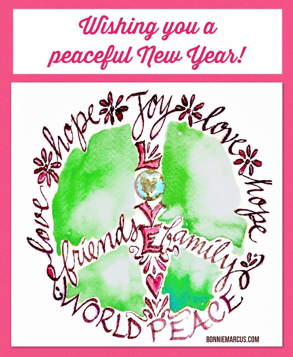 Think positive &amp; make this your best year yet #TuesdayTip #Peace #2018goals #HappyNewYear #HappyNewYear2018 #PeaceAndLove #Worldpeace