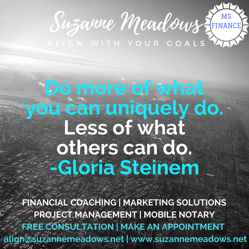 _Stay__Focused_'s tweet photo. RT @SuZanneMea: Do MORE of what you can uniquely do. LESS of what others can do. #GloriaSteinem
Love this mantra! 

#uniquegift #lessonsfrom2017 #quotes #favorite #american #usa #budget #expert #advice #personal #household #finances #newyork #brooklyn #n… https://t.co/i7nFF2B3Nl