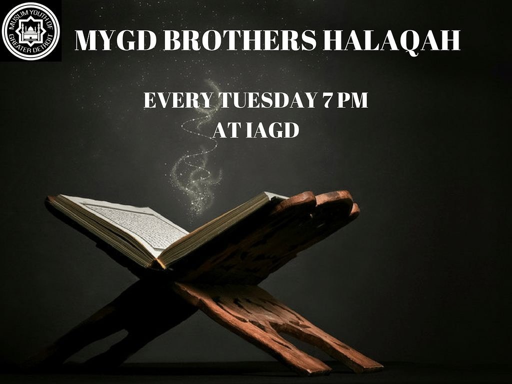 MYGD's tweet image. Salaam,
Just a reminder that there is Halaqah at 7 tonight. There will be pizza, so try to come through.