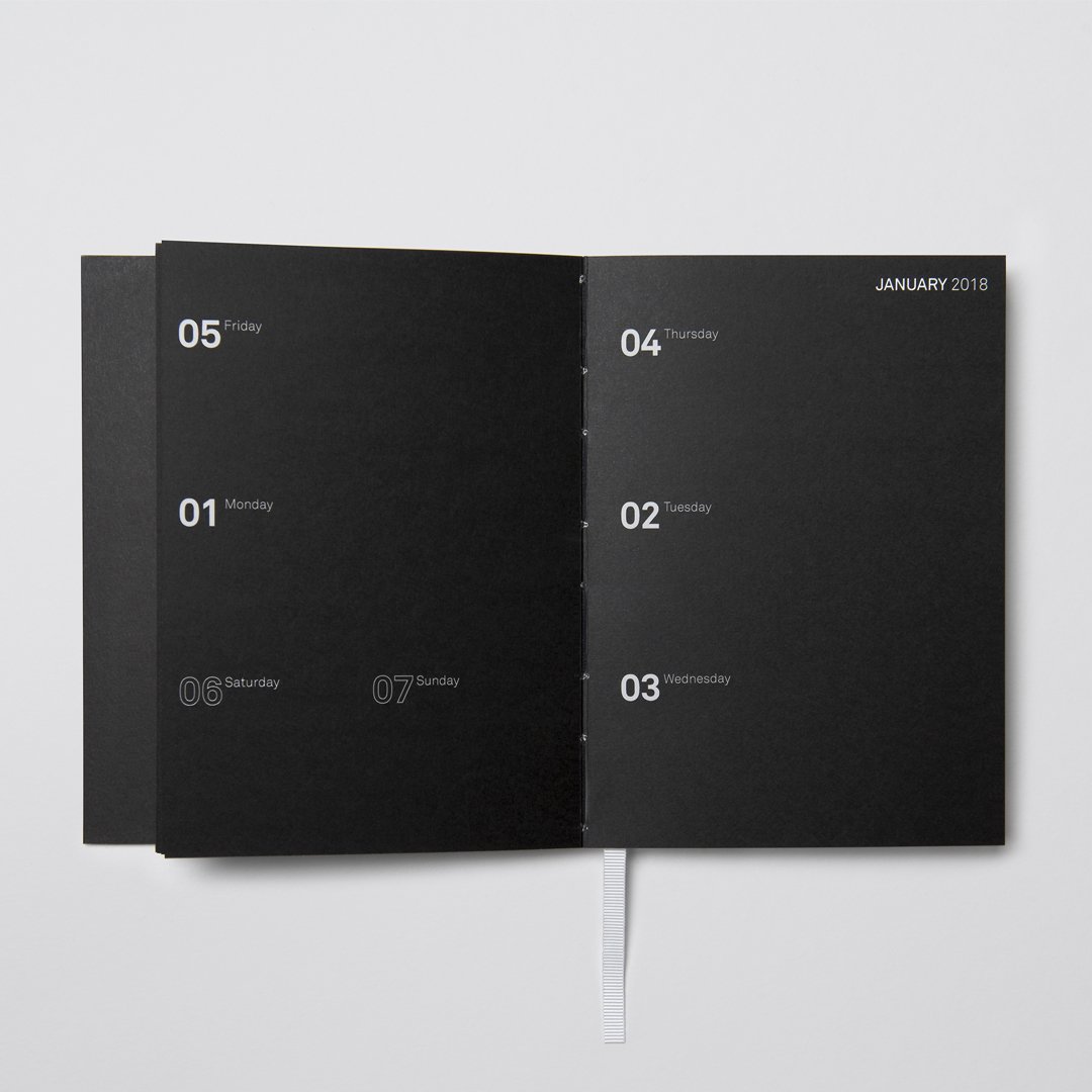 Mrctrhrst's tweet image. New Year : New Planner

Organised on alphabetical order the AELNNPR turns the regular into something more spectacular. 365 days of excitement. Epic!

#planner #planner2018 #planneraddict #GraphicDesign #typography #minimalism #limitededition #printedmatter #type-b #Rotterdam