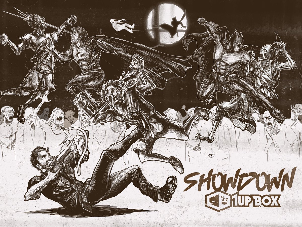 The theme for January is SHOWDOWN! Look out for items from DC Comics, Walking Dead, and much MORE! Get yours now at 1upbox.com