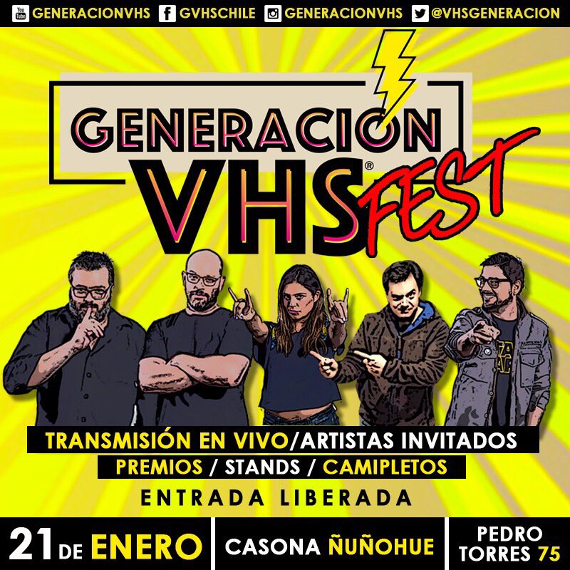 LAMAdridalfredo's tweet photo. Se viene el evento del año 📼 @kid_alchoque @efeortega @VHSgeneracion @Gonzo_Martinez https://t.co/DQVorUHfI9