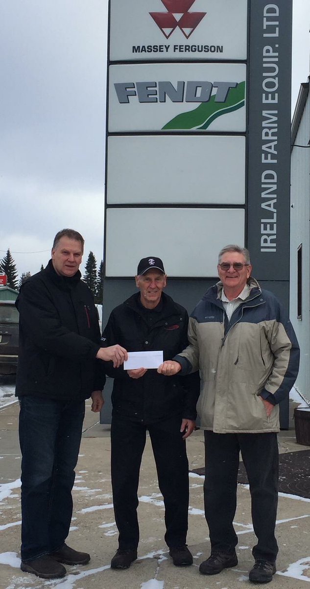 VDHFCampaign's tweet photo. “The rural support has been the back bone of this area and we feel that this is an all-around good project for the community -  both rural and town.”

Thank you to the Baddock family and Ireland Farm Equipment for their generous support of this project! 

#Vermilion #AB #VDHF https://t.co/G3IsgjLUVO