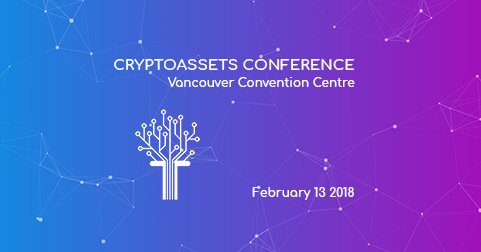 WavefrontAC's tweet photo. Tickets for Cryptoasset Conference in February are now available! @cryptoassetconf is a full day #blockchain and #cryptoassets event. Get your tickets here: https://t.co/wyrx4aLDmH #Vancouver https://t.co/xPviZXDQYq
