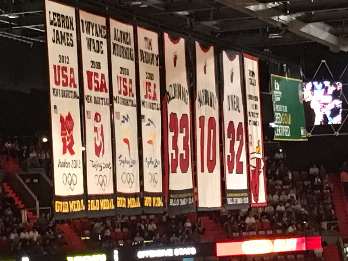 miami heat jersey retired