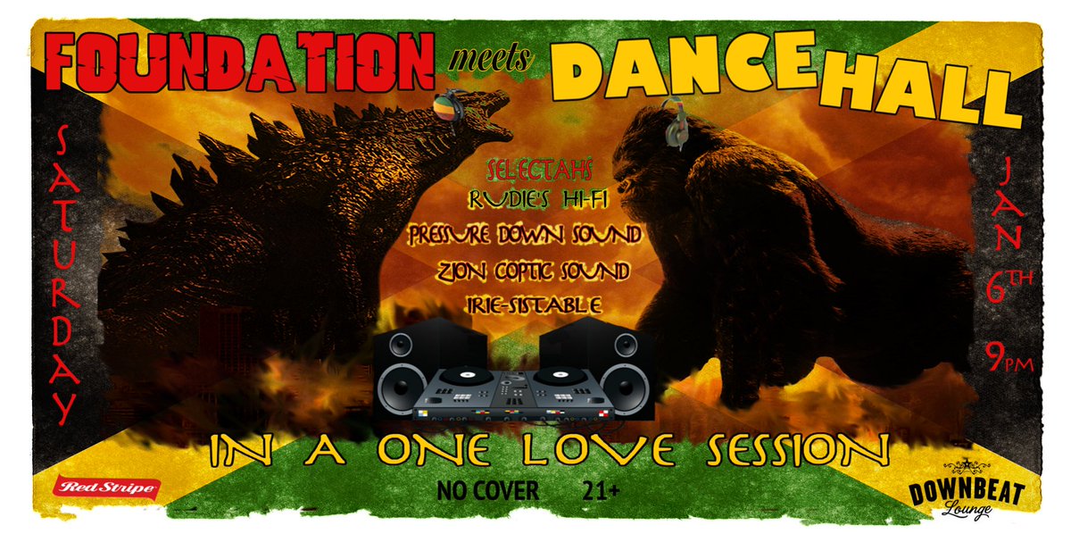RudieHiFi's tweet photo. Reggae Revive alongside Irie-Sistable brings you sweet Jamaican music this Saturday at @downbeathawaii From the Foundation to the Dancehall. 9pm No cover. https://t.co/595sqnh1pU