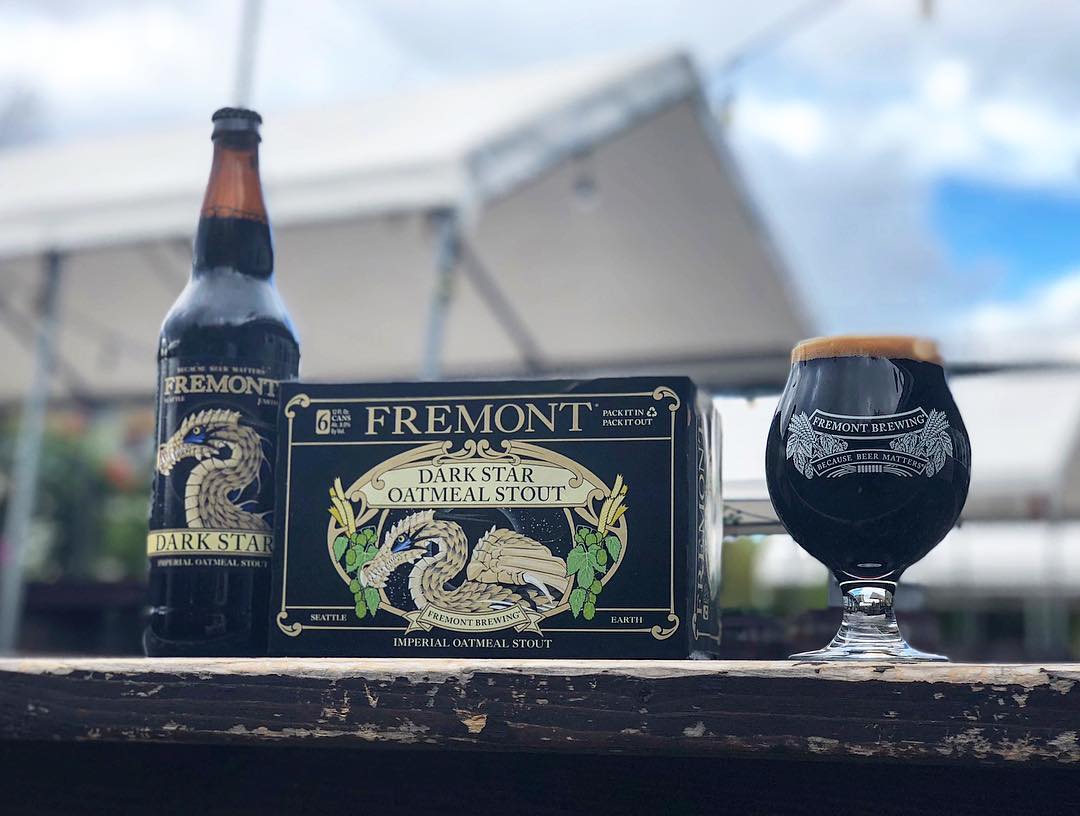 2018 is starting off pretty darn good #seattlebrewerytour #roaddogtours "Dark Star Imperial Oatmeal Stout is BACK—on tap and available to-go in 6-packs and 22oz bottles at our Urban Beer Garden! See you shortly!" PC: <a href="/fremontbrewing/">Fremont Brewing</a>