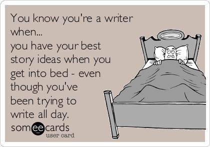 thelaceylondon's tweet photo. You know you're a writer when...    

#amwriting #writerslife https://t.co/g2ehmyfaje