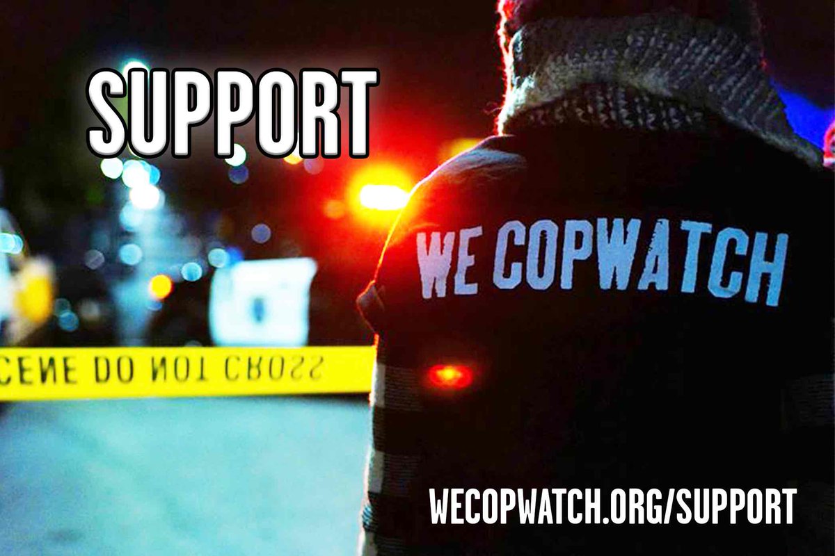 We’ve come a long way and we couldn’t have done it without your support If you believe in our efforts, please, share this link. It’s rather unbelievable, but we receive no formal funding and are only still here because of our community support.. wecopwatch.org/donate
