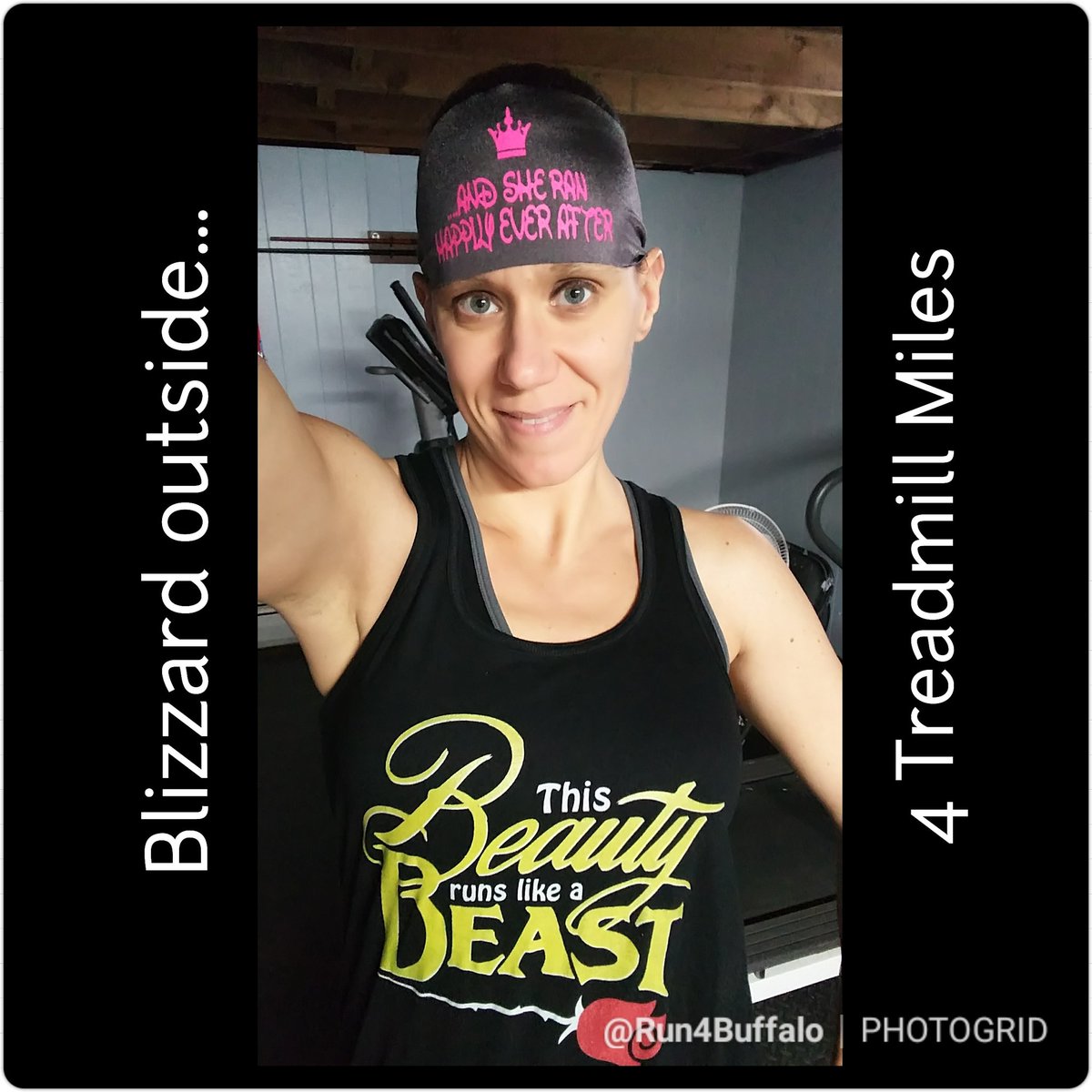 MedalChasers's tweet photo. Stayed inside for a #treadmill #run. 4 #miles during the #blizzard in #7run6 #teamhumanrace #earthathon #Run4Buffalo https://t.co/aELgqaYnkJ