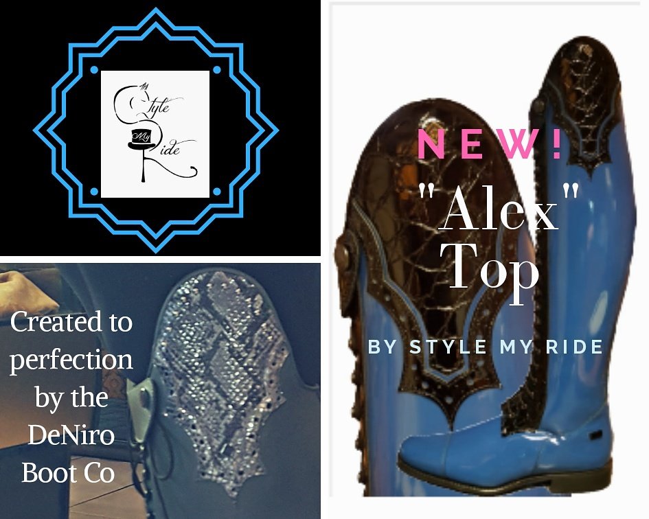 Style_My_Ride's tweet photo. Check out our stunning new "Alex" Top designed by Style My Ride and created to perfection by the masters at @denirobootco 🥂🐎 #ridingboots #customboots #equestrians #tallboots #boots https://t.co/EfsfUVnWAq