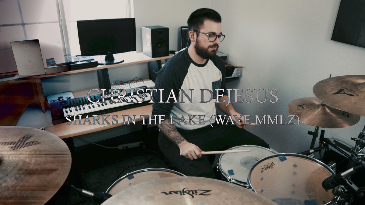 CitydrummerLV's tweet photo. Wave MMLZ - Sharks In The Lake (DRUM COVER) https://t.co/cQaaHpsxQY via @YouTube #drumcover #MakeMusicLiveZen https://t.co/zBED8lU6OB