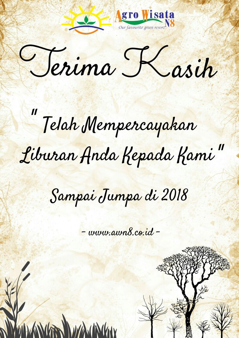 wisataagro8's tweet photo. #Terimakasih #2018goals #2018HappyNewYear https://t.co/skWm9kkeJz