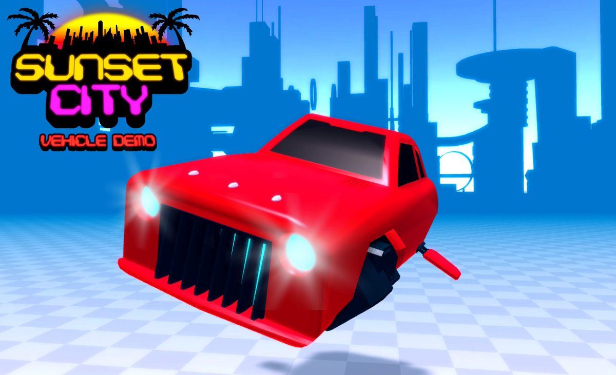 Sonicthehedgehogxx On Twitter Sunset City Revamp Vehicle Demo - sonicthehedgehogxx