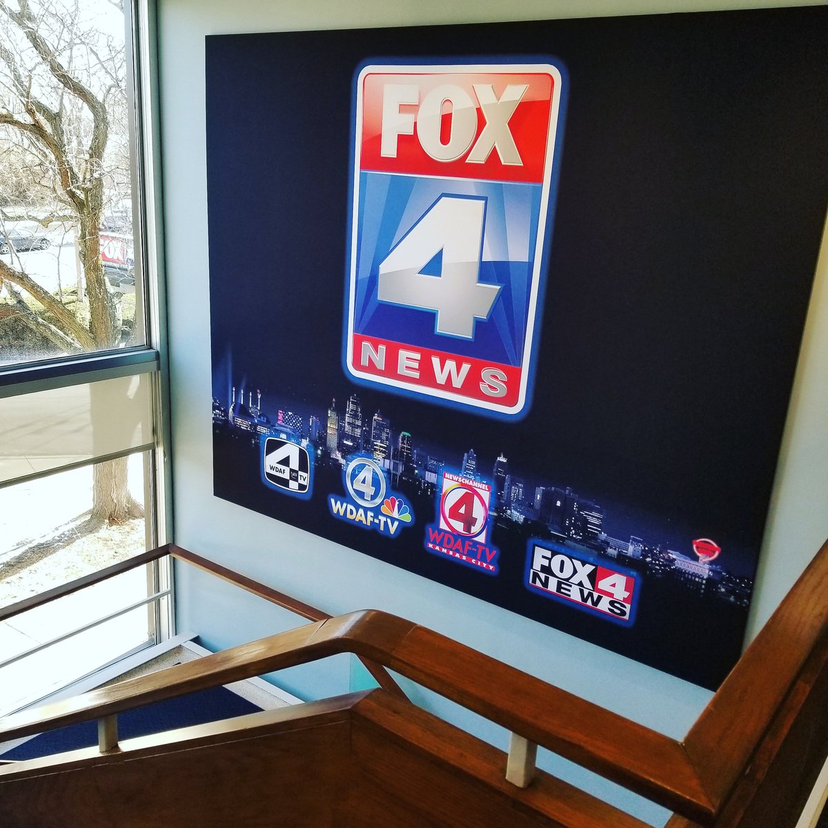 First day on the job in KC! <a href="/fox4kc/">FOX4 News Kansas City</a>