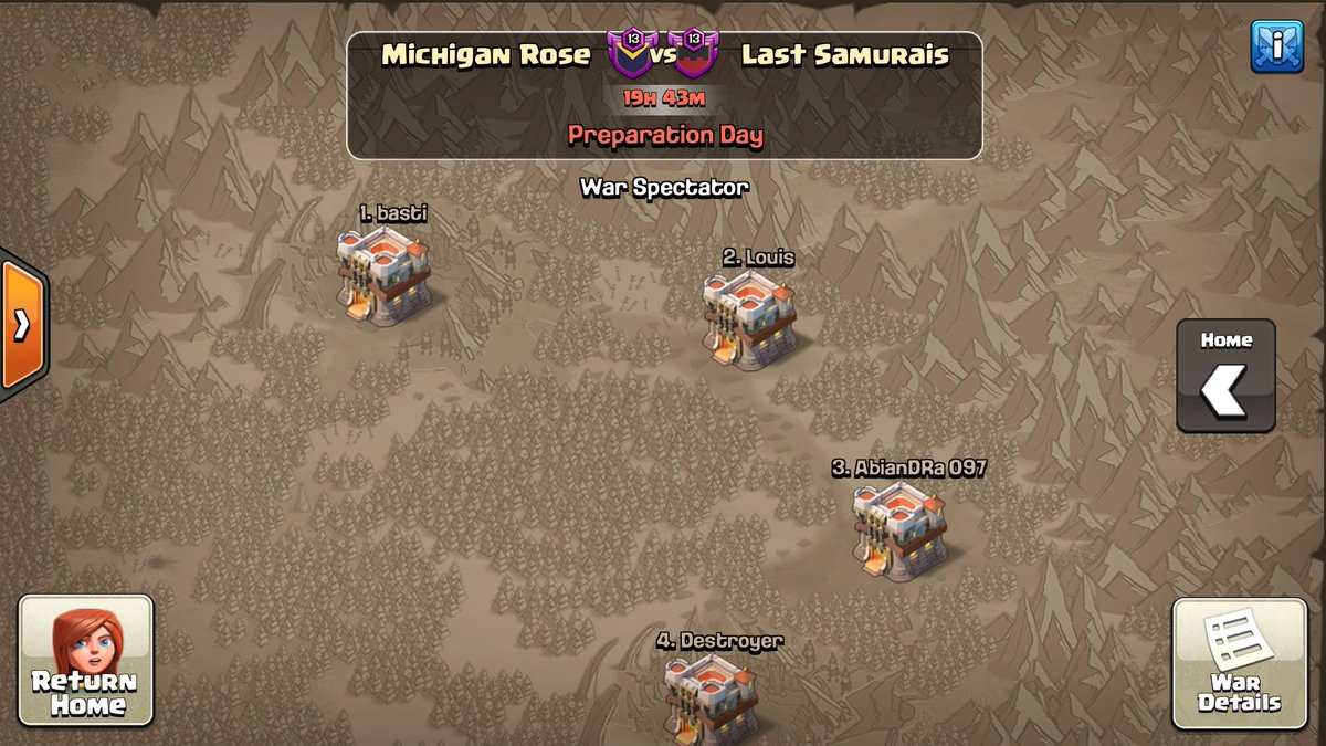 When you have a <a href="/champwarleague/">Champions War League</a> placement match scheduled for Thursday but run into each other in the random spin before that... 😂🌚 GG <a href="/LastSamuraisCoC/">Last Samurais</a>