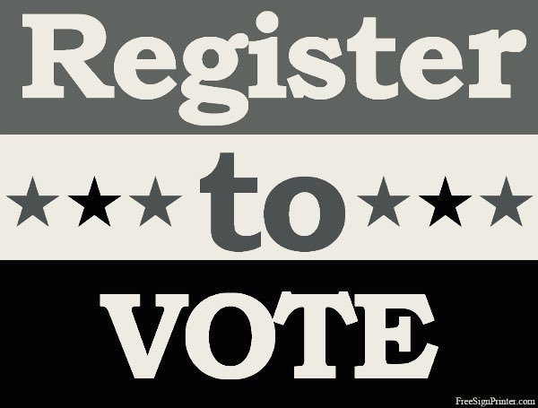 draiochta14's tweet photo. Let’s get people to the voting booth in 2018!!!! Print this sign, put it in a house or car window. Lets start DOING something. https://t.co/oUZVpI3d7j