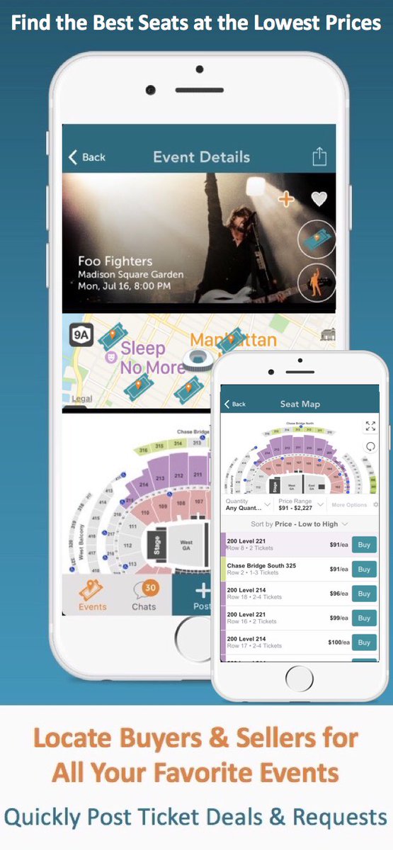 stubblr's tweet image. New year, new features! Download the updated bit.ly/stubblr app to buy or sell tickets #tickets #concerts #stubhub #seatgeek