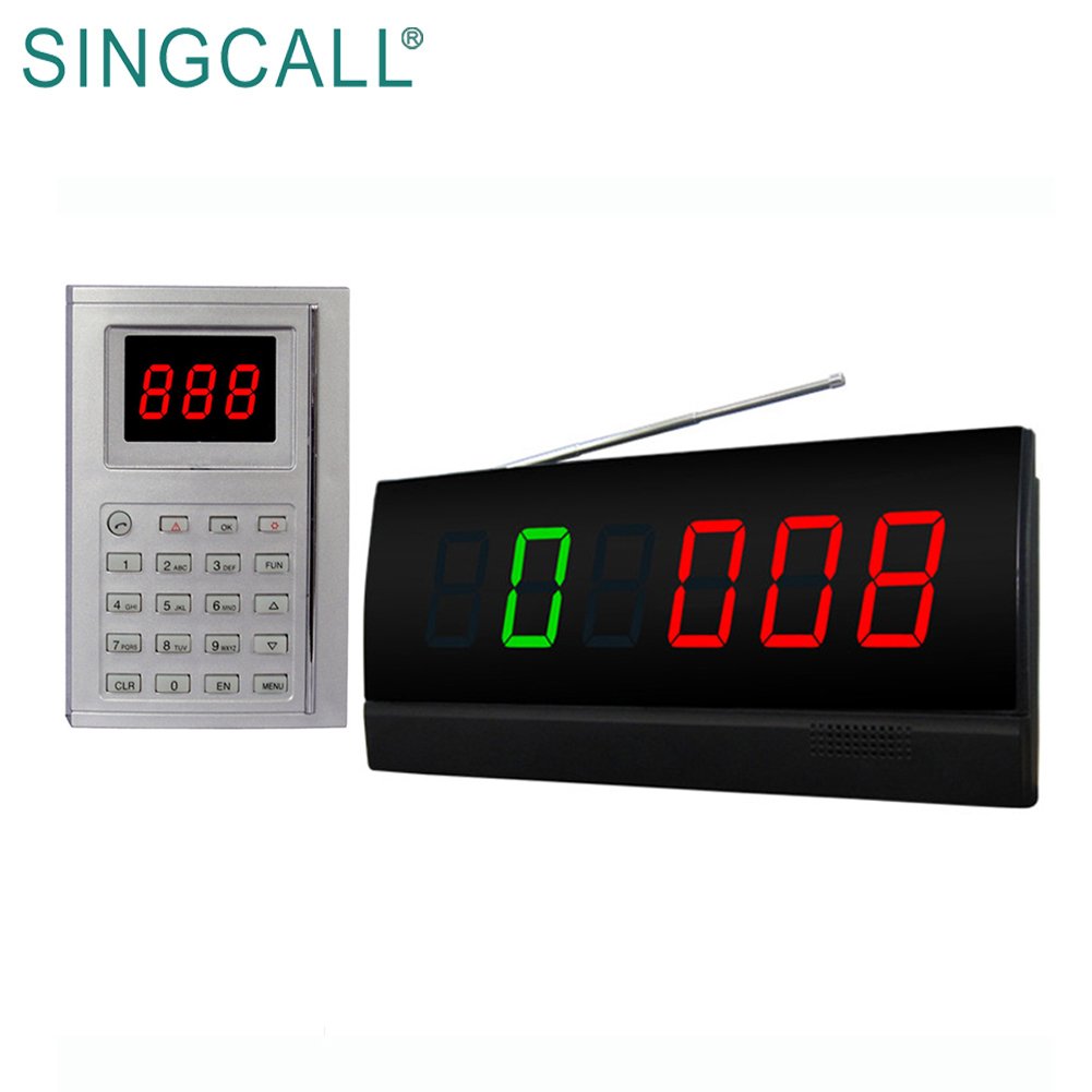 isingcall's tweet image. SINGCALL-Kitchen keypad Pager and Larger OLED Screen receiver display for restaurant, cafe. pls contact us to know more.